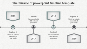 Impressive PowerPoint With Timeline Presentation-4 Node